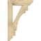 Ekena Millwork Merced Slat Rough Sawn Bracket, Douglas Fir, 4"W x 20"D x 32"H BKT04X20X32MRC06RDF - alternate 3
